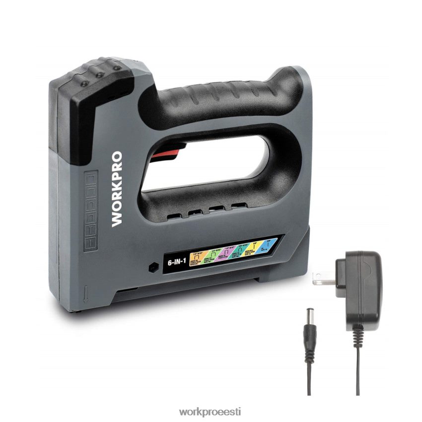 WORKPRO 6 in 1 3,6 V taaslaetav juhtmeta klambripüstol kasulik 68XH6P166 tööriist