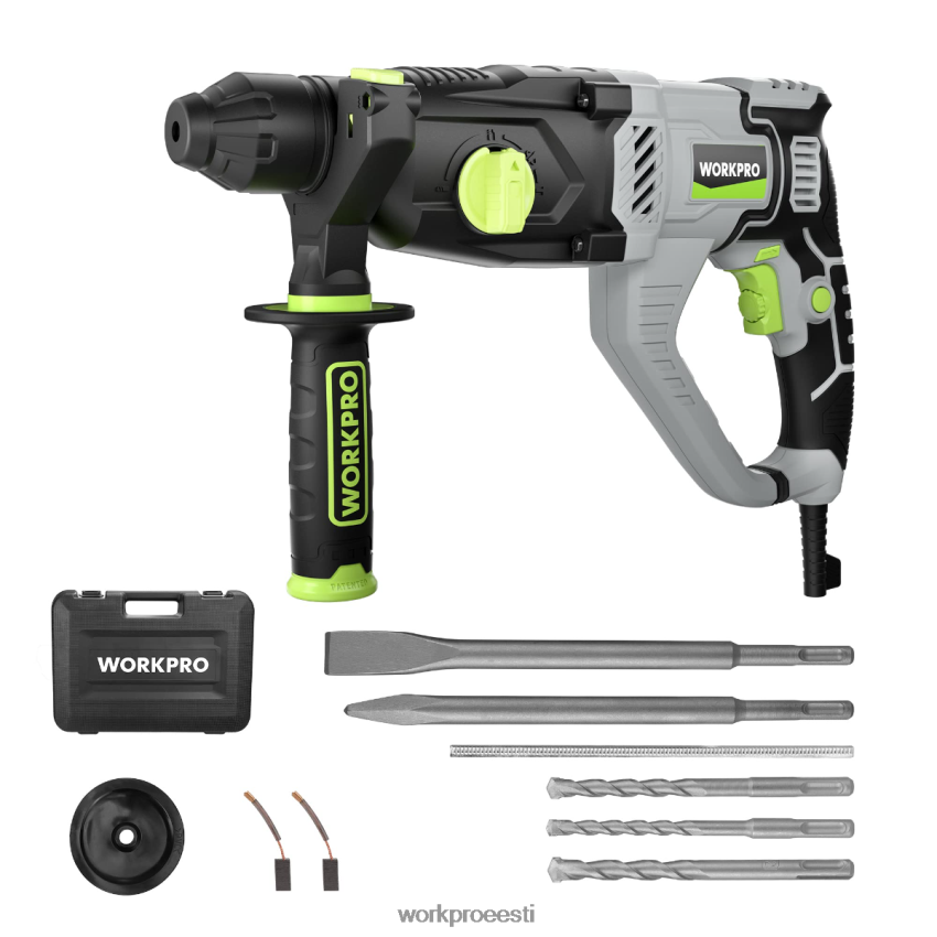 WORKPRO 7,5-amprine 1-1/4-tolline esmaklassiline sds-plus vasarpuur, kerge juhtmega versioon kasulik 68XH6P178 tööriist