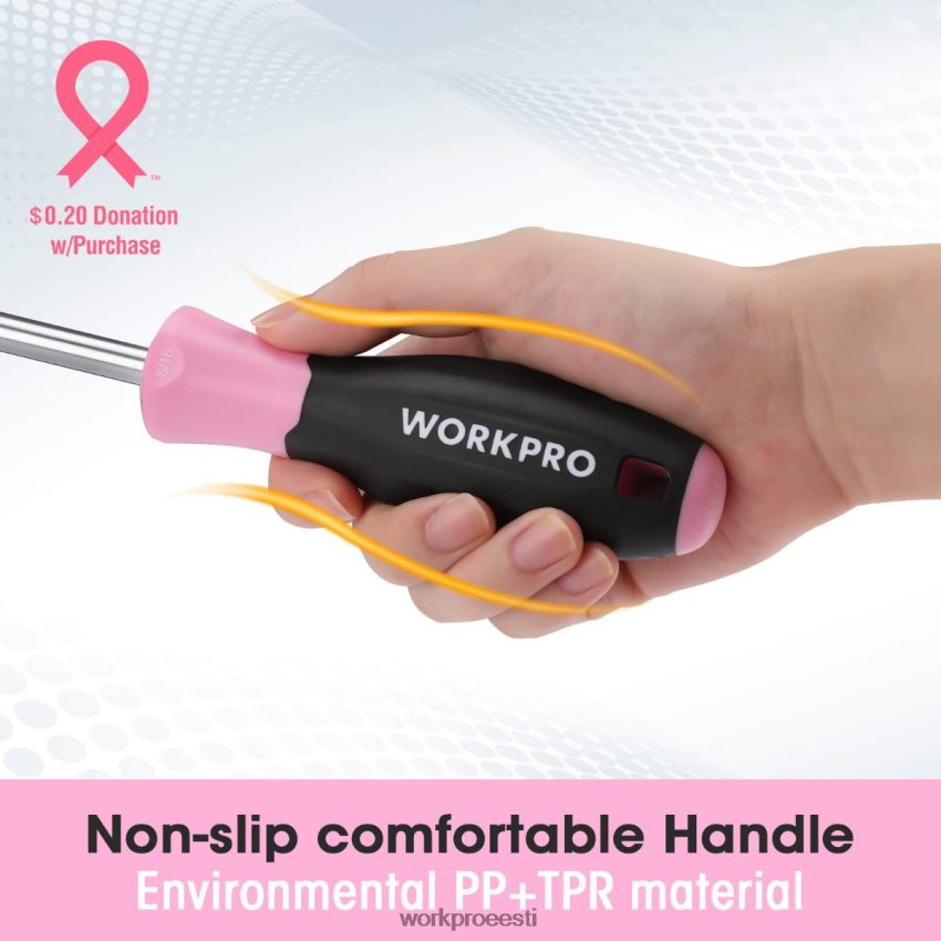 WORKPRO 8 tk magnetkruvikeerajate komplekt koos korraldajaraamiga kasulik 68XH6P247 tööriist