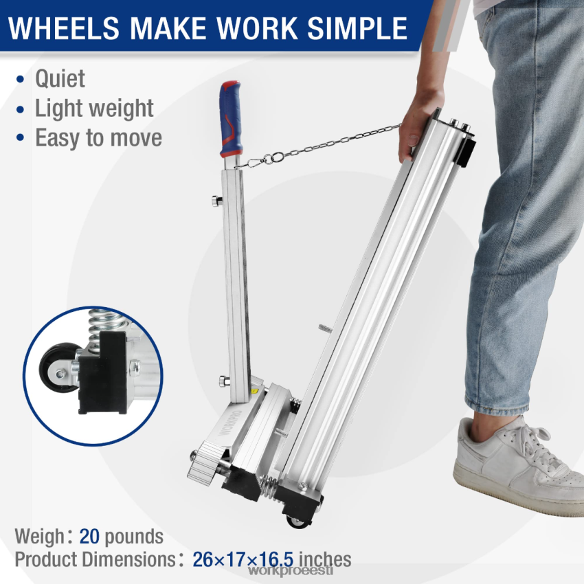 WORKPRO laminaatvinüülpõranda lõikur kasulik 68XH6P159 tööriist