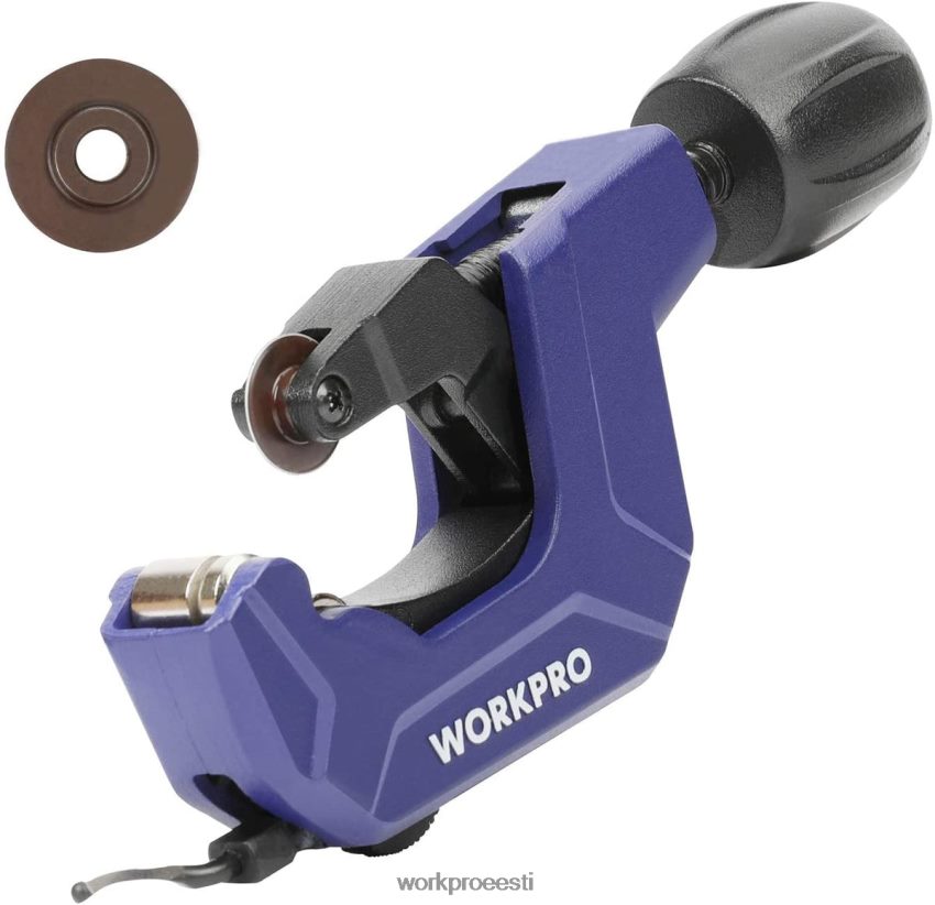 WORKPRO torulõikur, 1/8 kuni 1-1/8-tolline torulõikur, vastupidav torulõikur õhukeste vasest PVC alumiiniumtorude jaoks kasulik 68XH6P153 tööriist