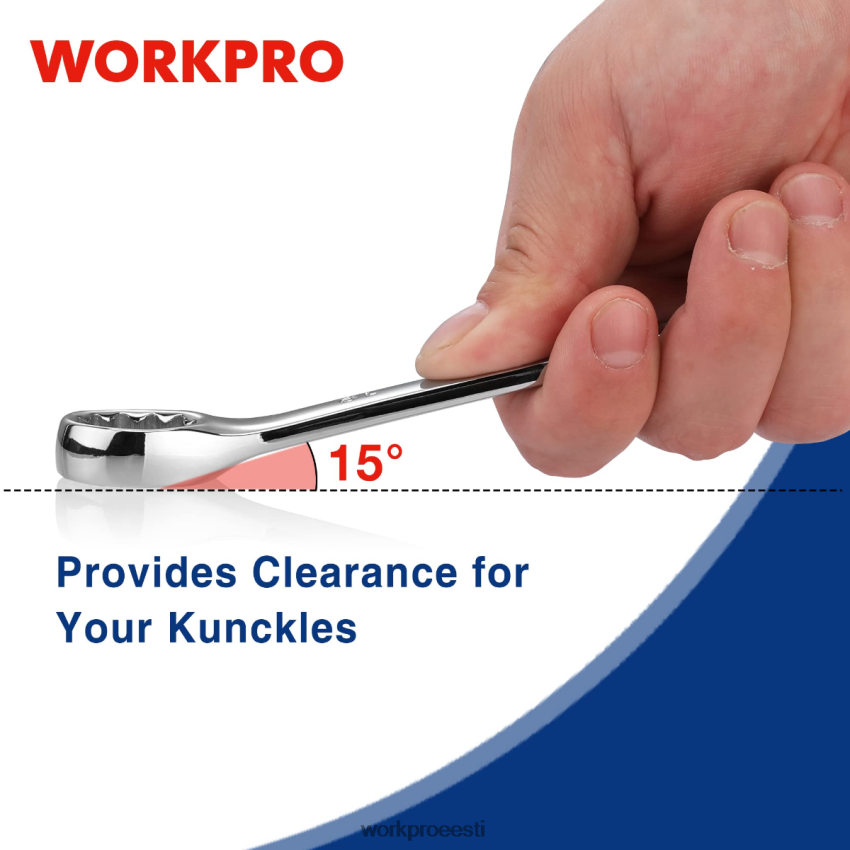 WORKPRO 12 tk meetermõõdustikus 8-19 mm, esmaklassiline cr-v kombimtrivõtmete komplekt uus 68XH6P95 tööriist
