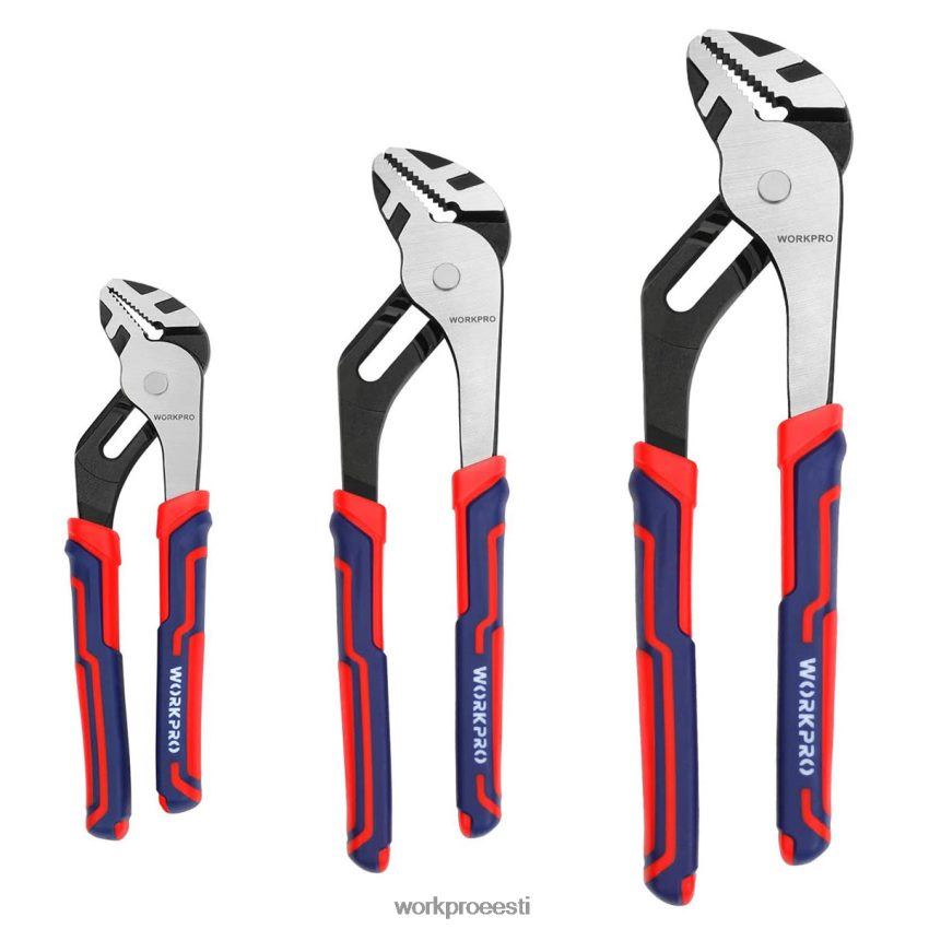 WORKPRO 3 tk reguleeritavate mitmeotstarbeliste soonliitetangide komplekt uus 68XH6P68 tööriist