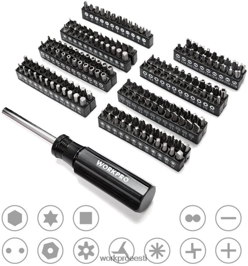 WORKPRO 450 tk universaalne professionaalse mehaanika tööriistade komplekt raskeveokite karbiga kasulik 68XH6P306 tööriist
