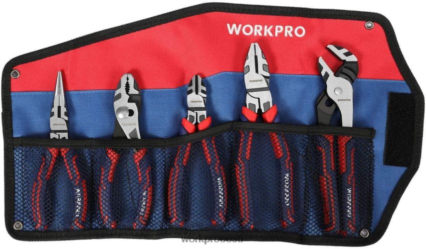 WORKPRO 5 tk premium cr-v ehitustangide komplekt koos hoiukotiga kasulik 68XH6P66 tööriist