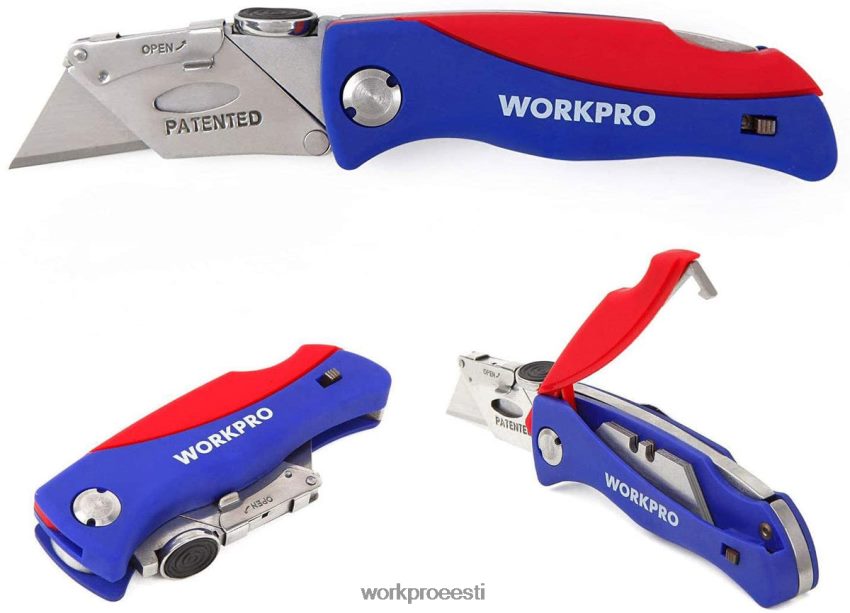 WORKPRO kokkupandav tarbenoa kiirvahetuskarbi lõikur kasulik 68XH6P50 tööriist