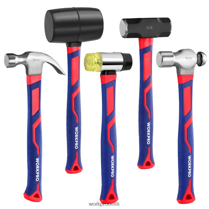 WORKPRO 5 tk vasarakomplekt morden 68XH6P136 tööriist