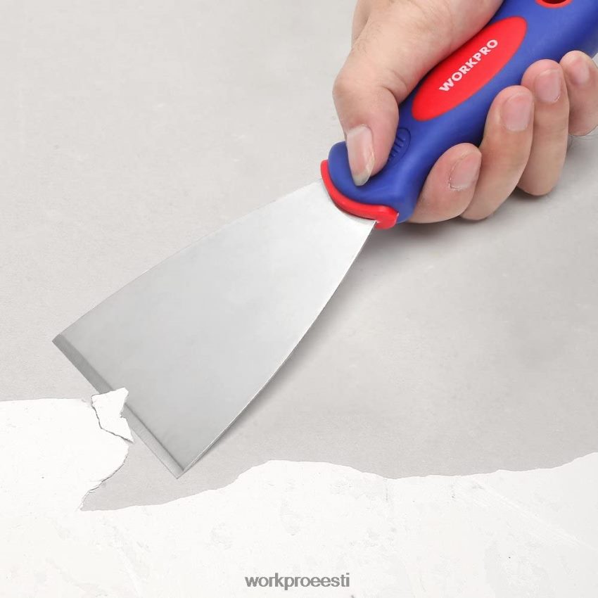 WORKPRO 4 tk roostevabast terasest valmistatud pahtlilabida komplekt uus 68XH6P149 tööriist