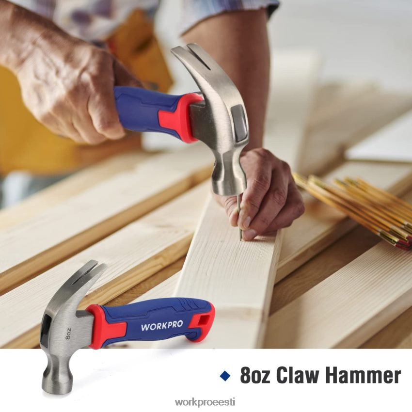 WORKPRO 35 tk majapidamistööriistade komplekt koos hoiutööriistakastiga roosa/sinine 68XH6P246 tööriist