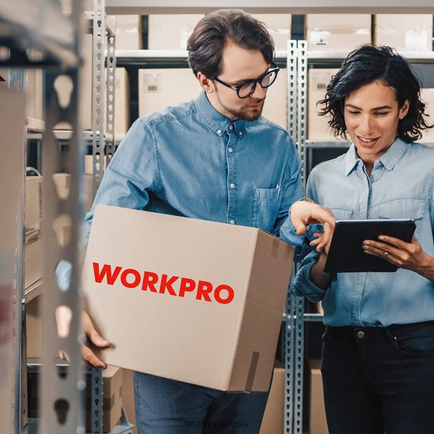 WORKPRO 5-korruseline hoiustamisriiul, reguleeritav hoiurest raskeveokite alumiiniumsulamist riiul abivalmis 68XH6P9 ladustamine