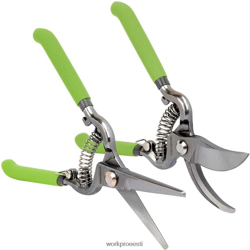 WORKPRO 2 tk oksakääride komplekt terasest sirge teraga abivalmis 68XH6P271 tööriist