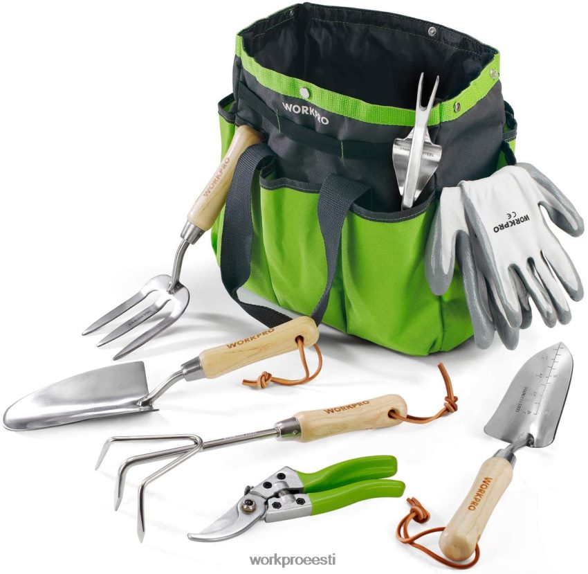 WORKPRO 7 tk roostevabast terasest raskete aiatööriistade komplekt morden 68XH6P274 tööriist