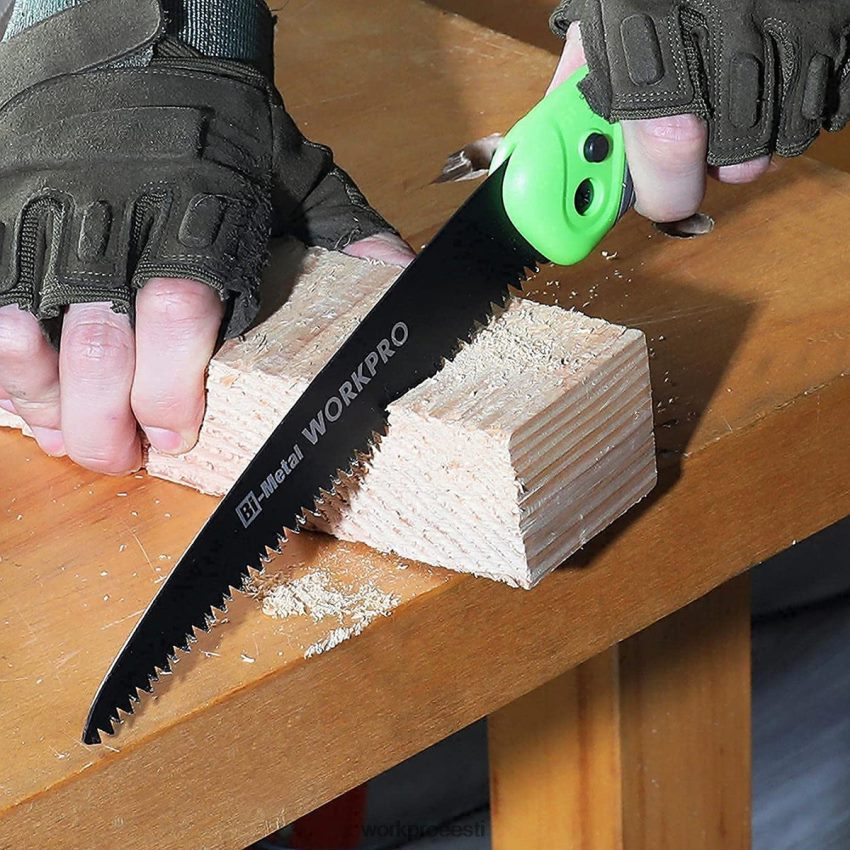 WORKPRO kokkupandav saag kompaktne käsitsi pügamissaag 7-tollise teraga nupulukuga abivalmis 68XH6P270 tööriist