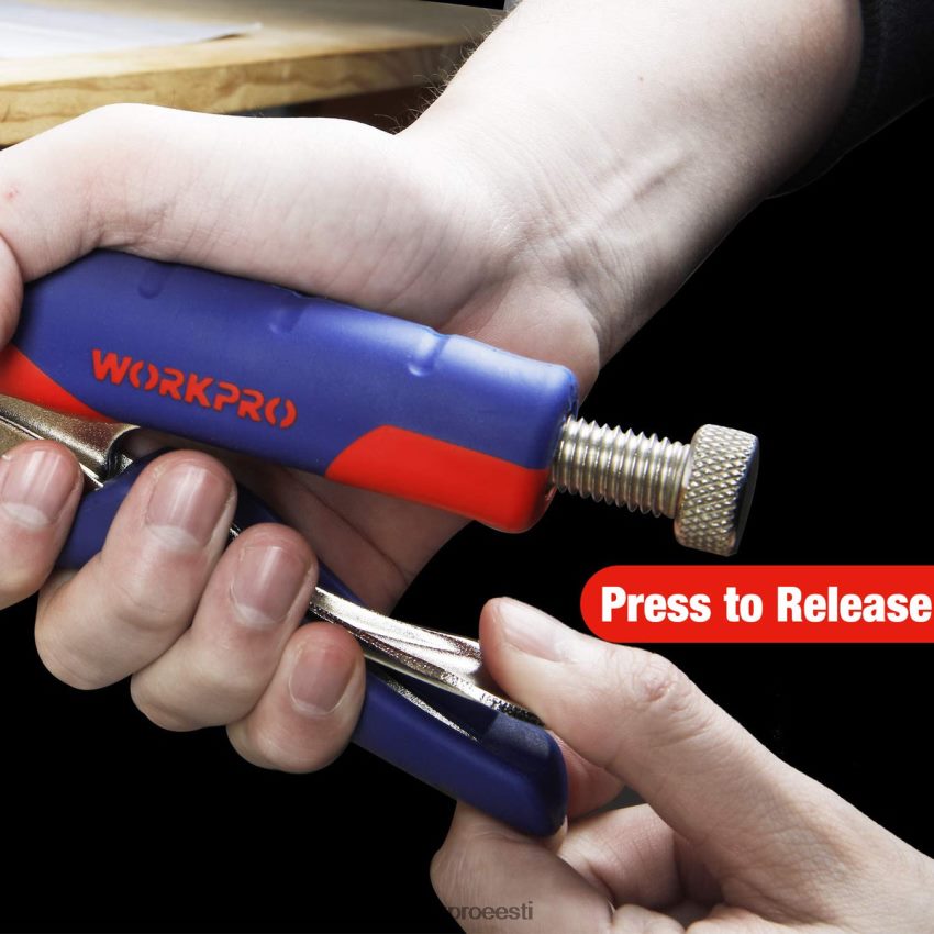 WORKPRO näoklamber ja 12 V akutrell ja kodutööriistade komplekt ja 10 tk professionaalse labidatrelli komplekt ja 4-in-1 klambripüstol, vastupidav kasulik 68XH6P318 tööriist